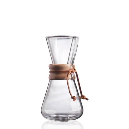 Cafetière en verre CHEMEX 3 tasses - Plaine d'Arômes