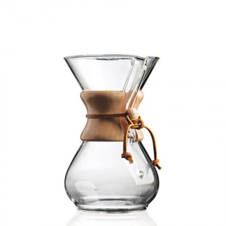 Cafetière en verre CHEMEX 6 tasses - Plaine d'Arômes