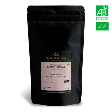 Café PLAINE FLORALE bio 250g Expresso de Plaine d'Arômes