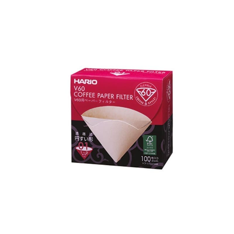 100 Filtres naturels 1-2 tasses - HARIO