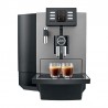 JURA X6 Expresso broyeur Pro - Dark Inox - Vue de face - Plaine d'Arômes