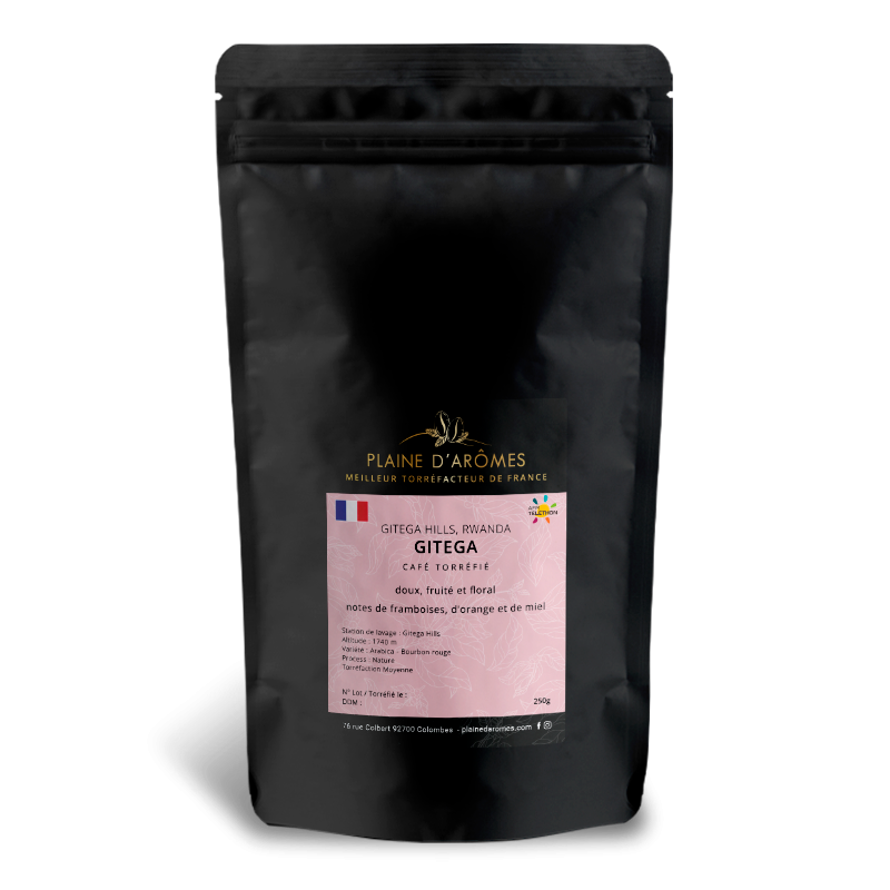 Café Rwanda GITEGA 250g de Plaine d'Arômes