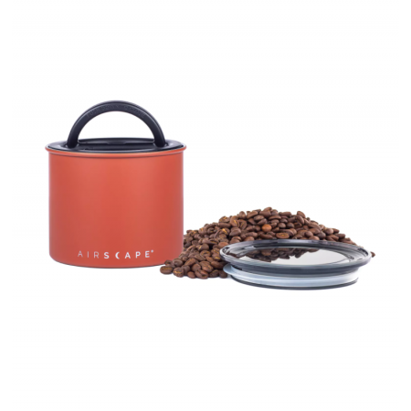 Boite de conservation inox Terracotta mat 250g - AIRSCAPE de Plaine d'Arômes