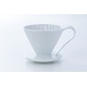 Arita Ware Dripper Fleur 1 Tasse Noir Mat - CAFEC