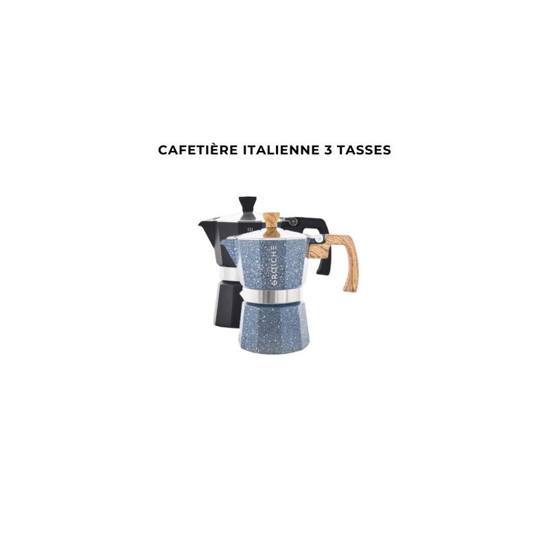 CAFETIÈRE ITALIENNE 3 TASSES GROSCHE