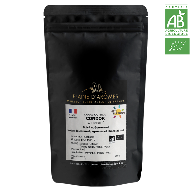 Café Pérou CONDOR HUABAL Bio