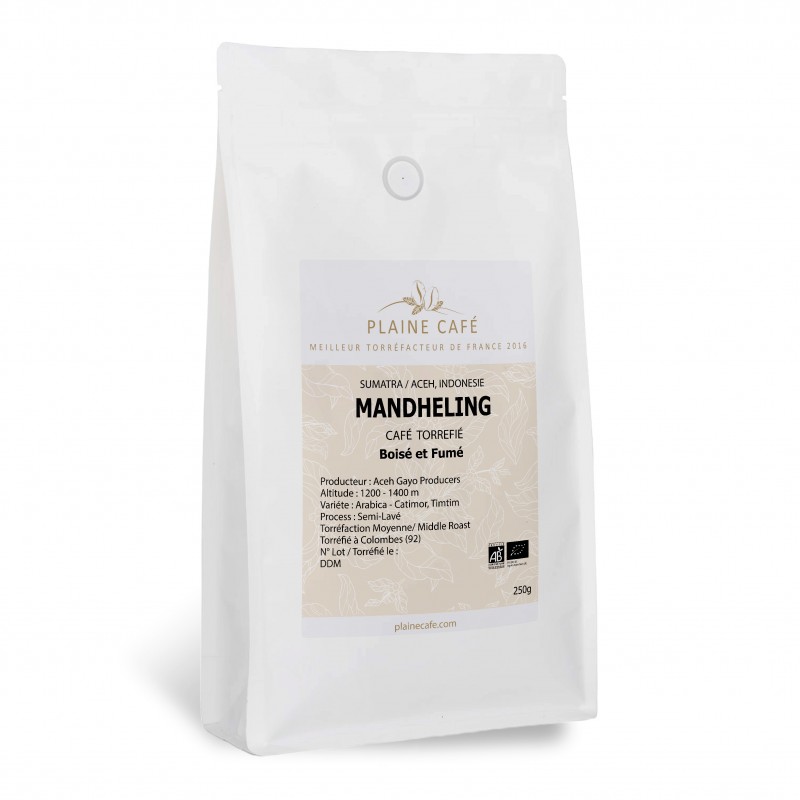 Café INDONÉSIE MANDHELING Bio| Torréfaction Plaine Café Café INDONÉSIE MANDHELING Bio| Torréfaction Plaine Café