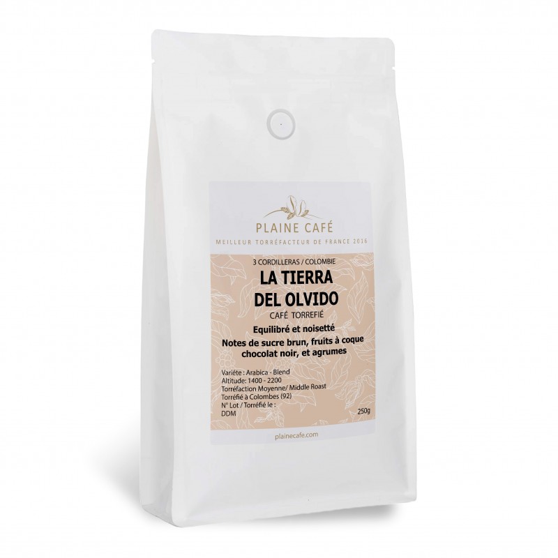 Café Colombie La Tierra del Olvido | Torréfaction Plaine Café