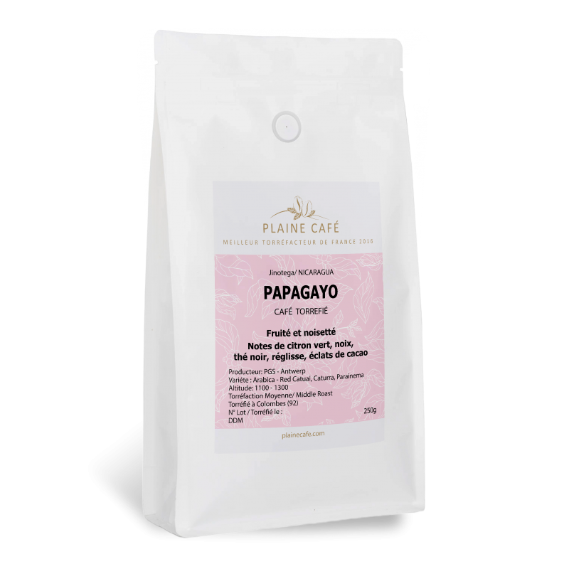 Café Nicaragua PAPAGAYO  | Torréfaction Plaine Café