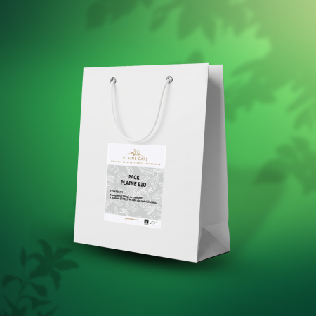 Coffret Café PLAINE BIO - 6 paquets de 250g de cafés en grains ou moulu de Plaine d'Arômes