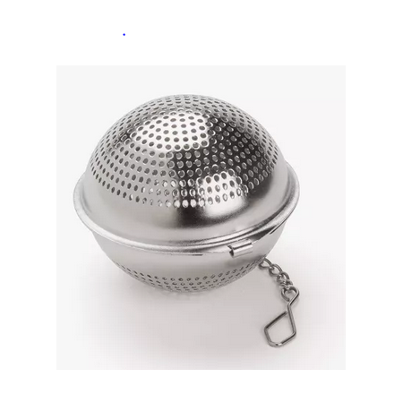 Boule à thé ronde inox...