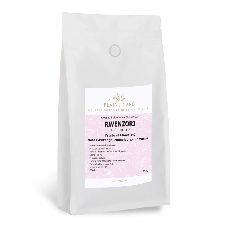 Café Ouganda Rwenzori | Torréfaction Plaine Café
