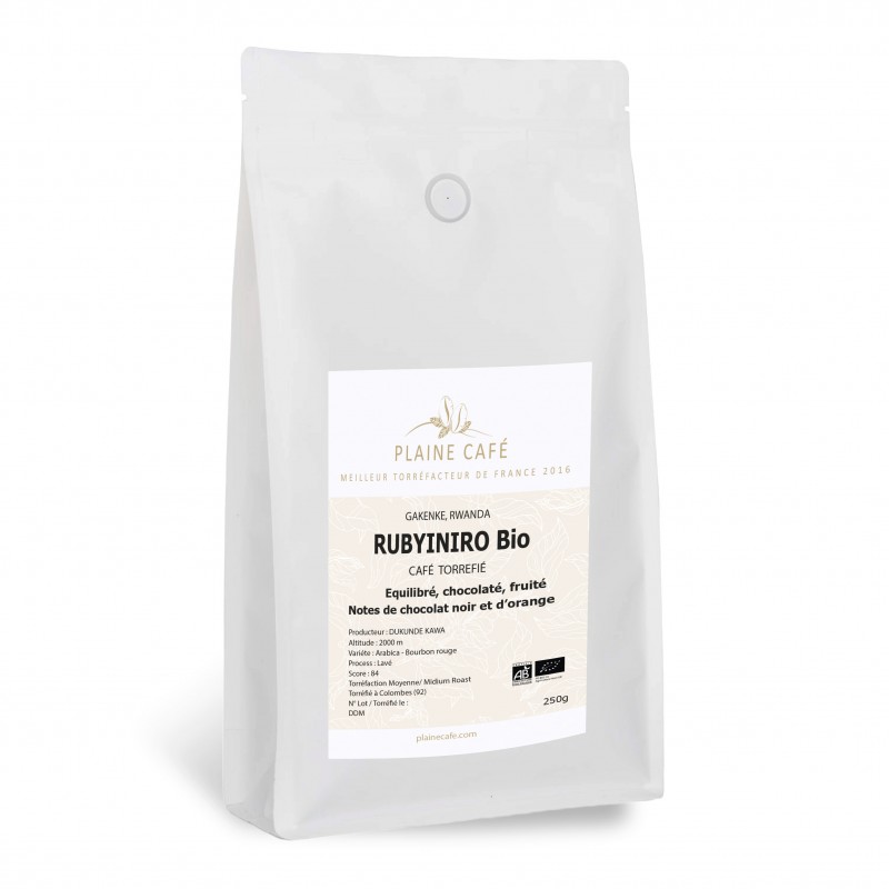 Café Bio Rwanda - GREENGO | Torréfaction Plaine d'Arômes