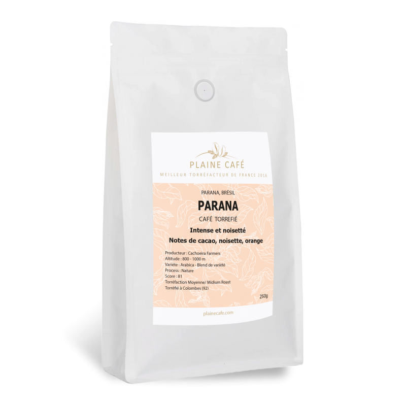 Café Brésil - PARANA | Torréfaction Plaine Café
