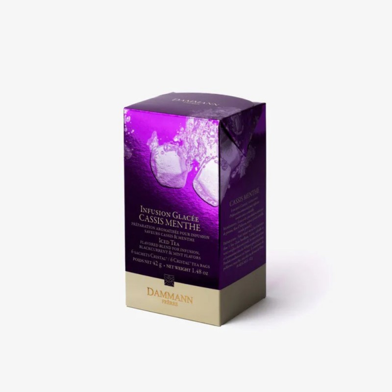Infusion Glacée Cassis Menthe - DAMMANN FRÈRES