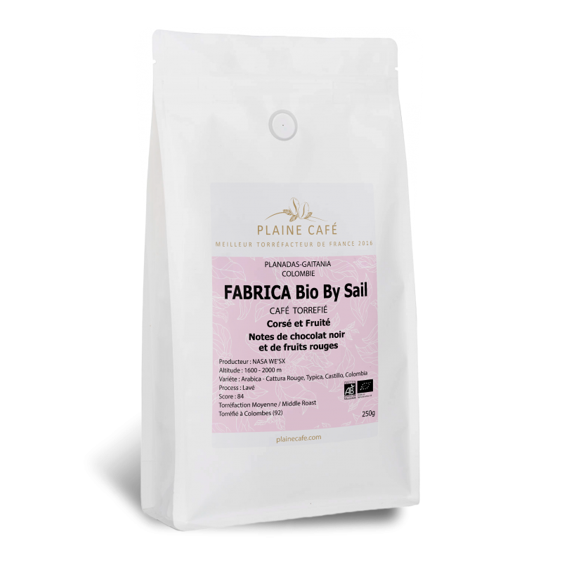 Café de Colombie Fabrica Bio en torréfaction moyenne