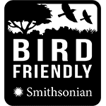 Logo Bird Friendly Biologique - Café Plaine d'Arômes