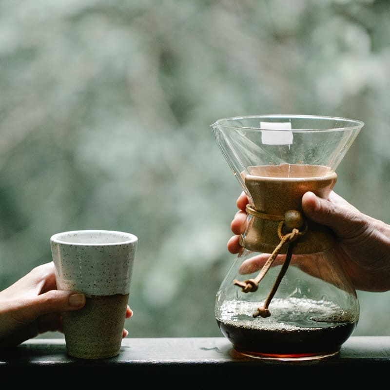 Cafetière CHEMEX - Plaine d'Arômes