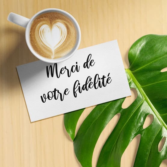 Programme de fidélité Plaine Café