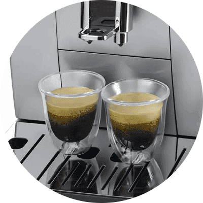 Préparation de 2 cafés même temps